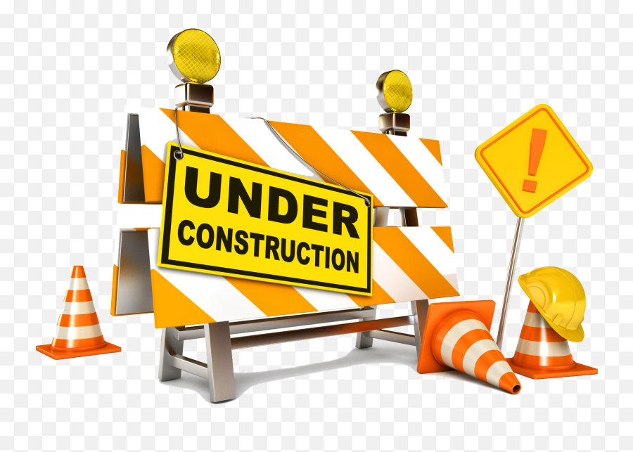 Under Construction Png Images Free - Transparent Under Construction Png,Construction Sign Png