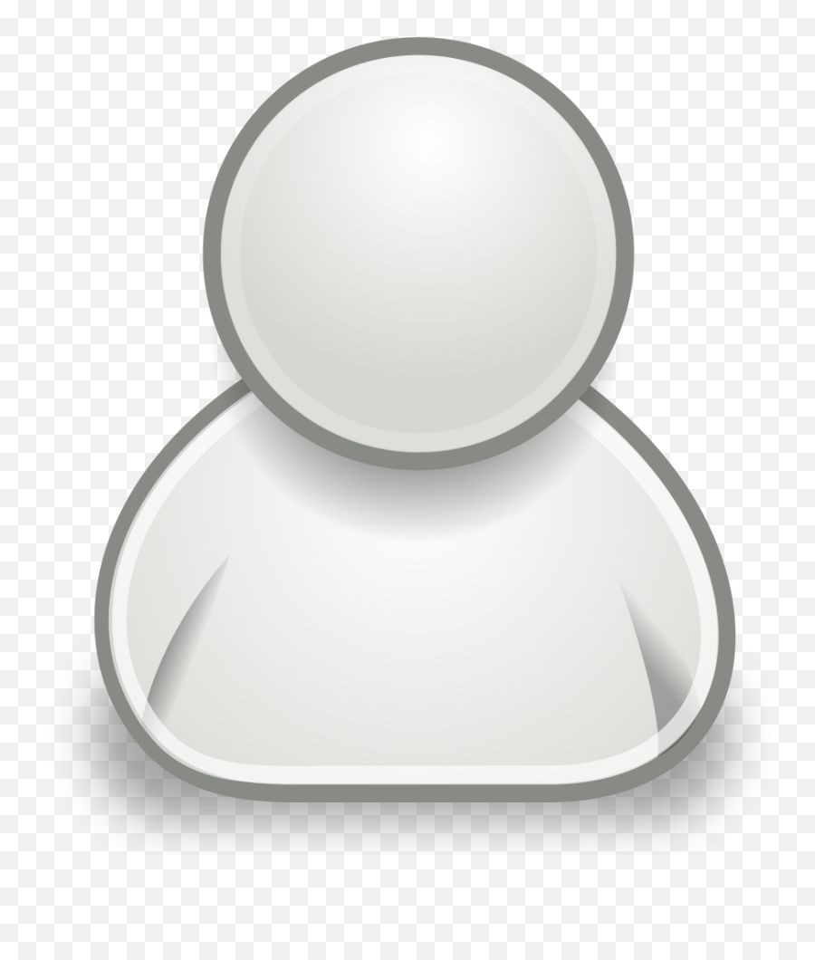 Filegnome - Stock Personsvg Wikimedia Commons Generic Person Icon Png,Gnome Transparent
