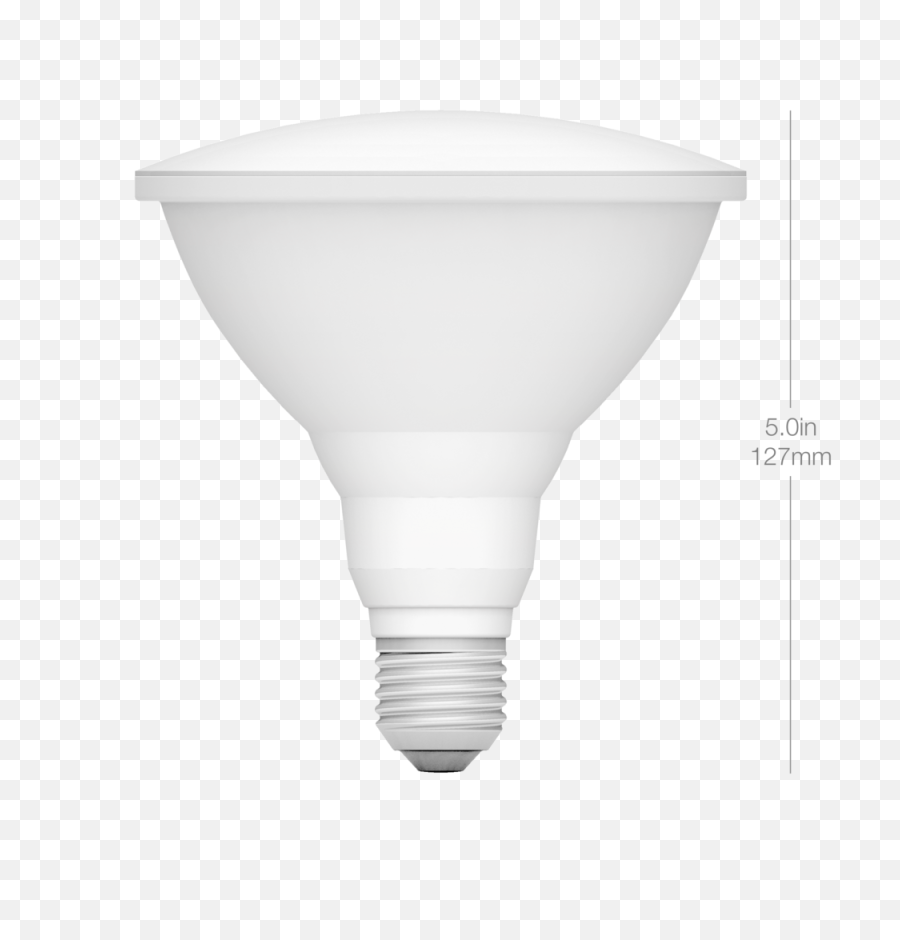 Download Hd Dimensions Par38 Front - Incandescent Light Bulb Monochrome Png,Lightbulb Transparent Background