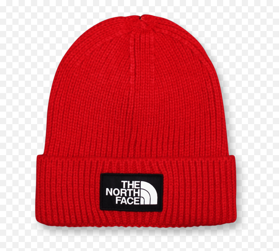 North Face Logo Box Cuff Tnf Red - North Face Png,The North Face Logo Png