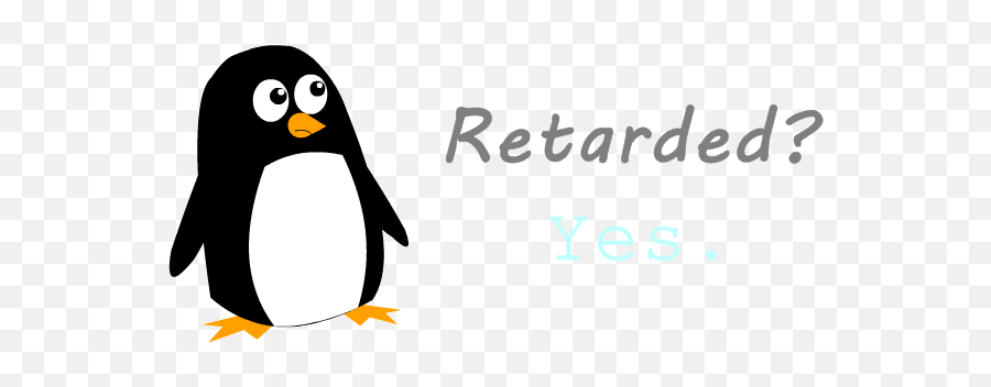 Reality Check Confessions Of A Retard - Penguin Png,Retard Png