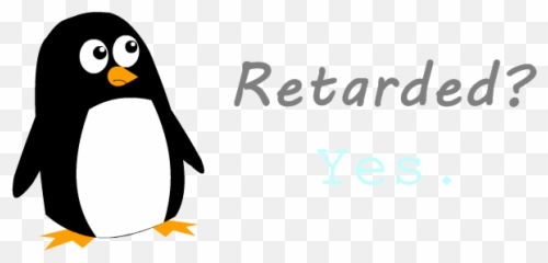 Reality Check Confessions Of A Retard - Penguin Png,Retard Png