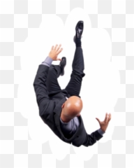 Free Png Images Vectors Graphics - Man Falling Pose