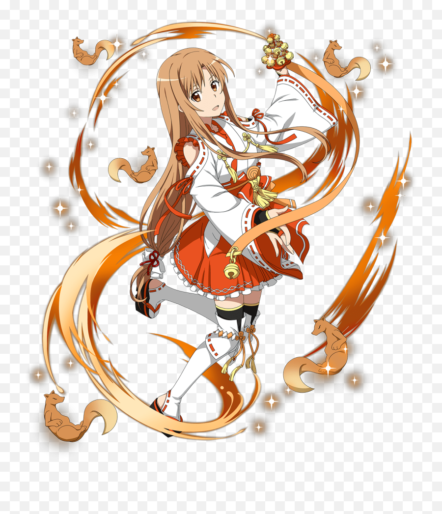 30 Asuna Clipart Sao Md Free Clip Art Stock Illustrations - Foxy Shrine Maiden Asuna Png,Asuna Transparent