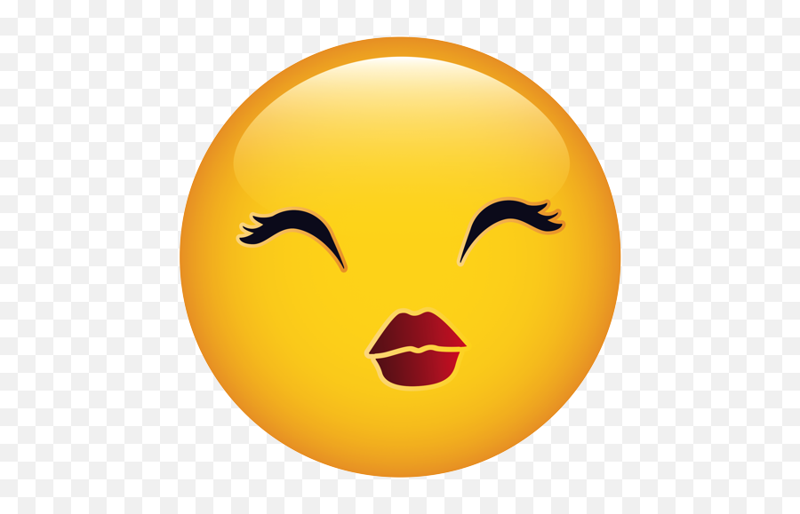 Emoji U2013 The Official Brand Kissing Face With Closed Eyes - Smiley Png,Kissing Emoji Png