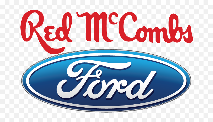 Download Hd Red Mccombs Ford Logo Transparent Png Image - Ford,Ford Logo Transparent