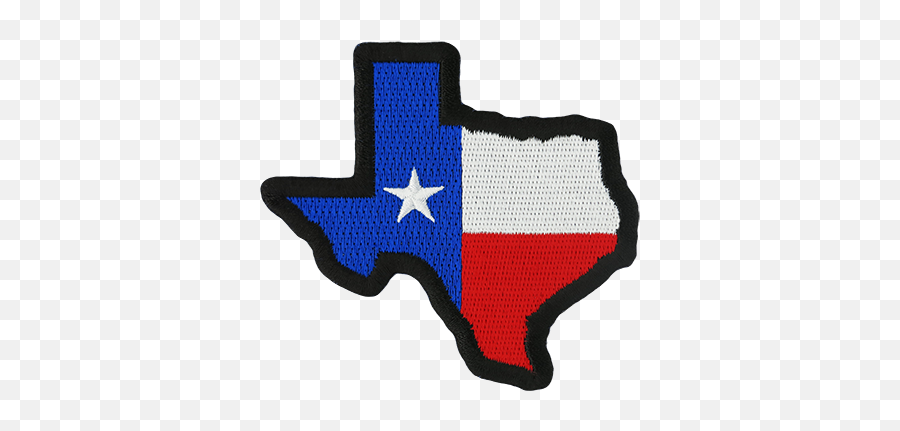 Texas Flag Shape Patch - Texas State Colors Png,Texas Shape Png
