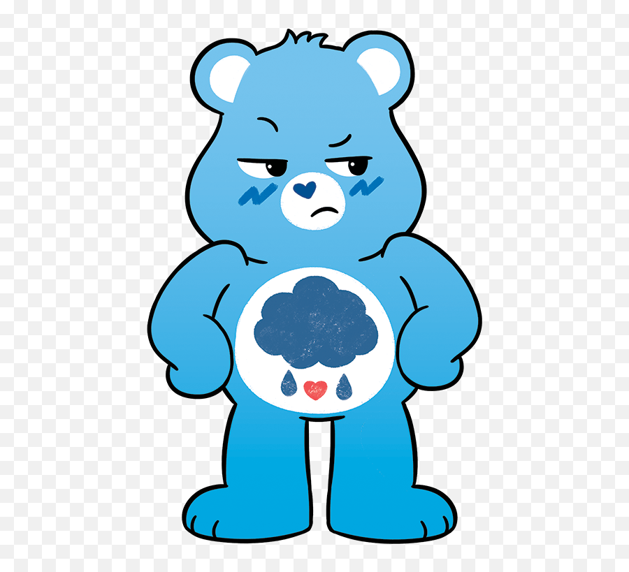 Grumpy Bear - Care Bears Unlock The Magic Grumpy Png,Care Bear Png