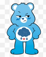Grumpy Bear - Care Bears Unlock The Magic Grumpy Png,Care Bear Png