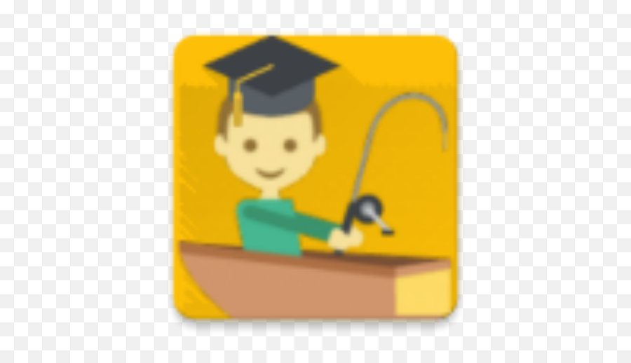 Emoji Fishing Back To School Edition Amazoncouk Appstore - Square Academic Cap Png,School Emoji Png