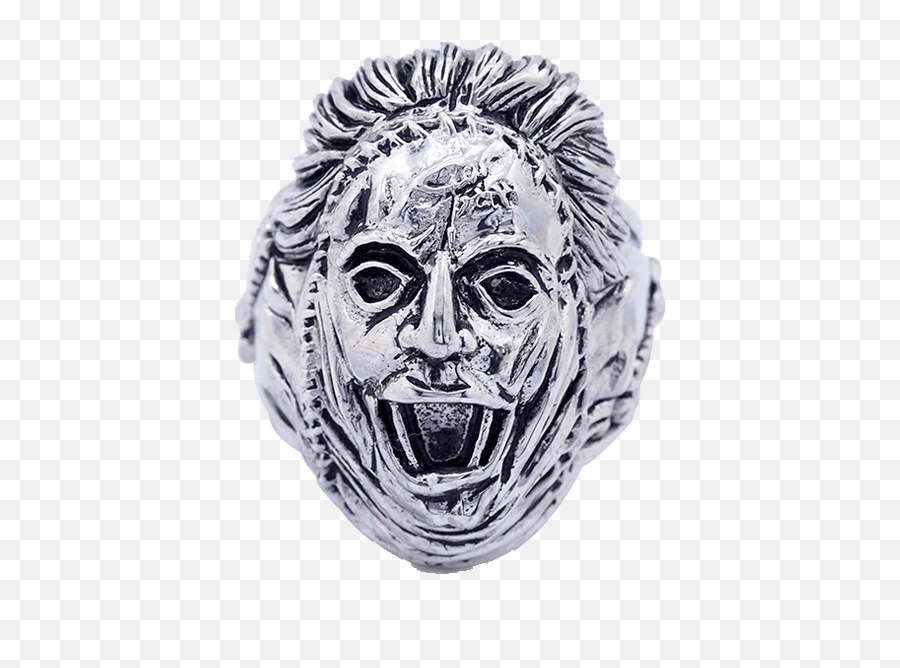 The Texas Chainsaw Massacre - Leatherface Brass Ring Creepy Png,Leatherface Png