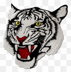 1352 White Tiger Patch - White Tiger Patch Png,White Tiger Png