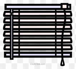 Horizontal Blinds Royalty Free Vector Clip Art Illustration - Blinds Clipart png