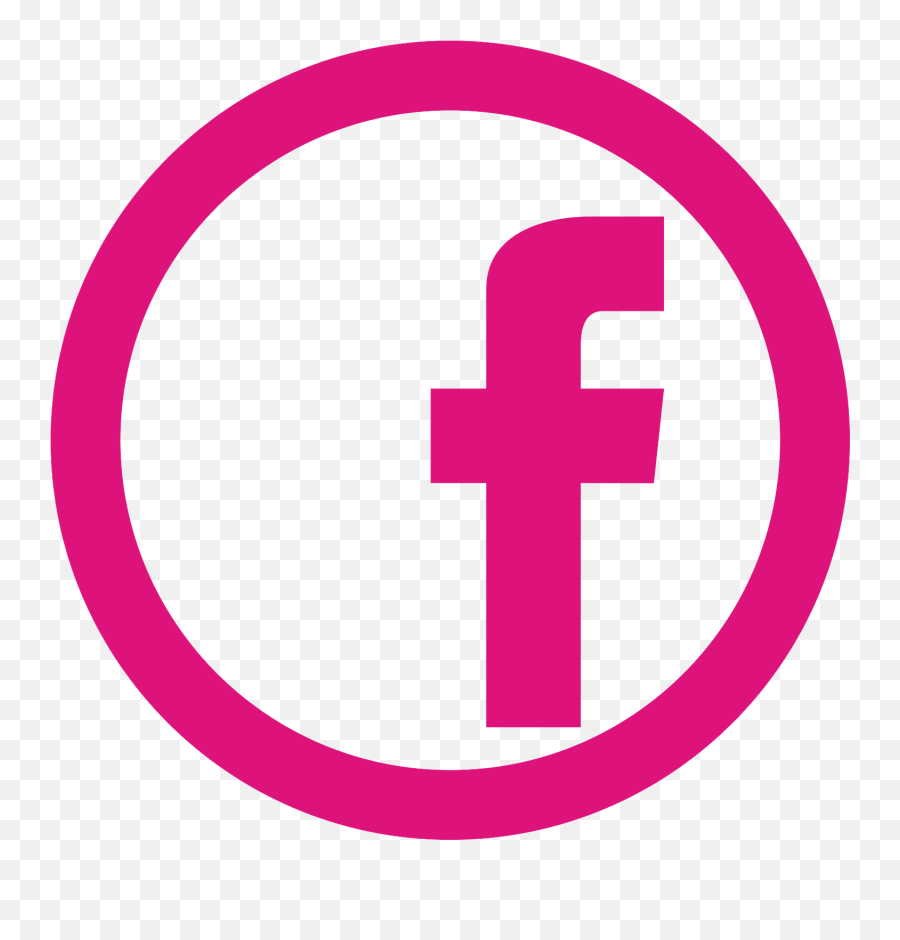 Download Hd Pink Facebook Like Wwwpixsharkcom Images - Fb Logo In Pink Png,Facebook Logo Circle
