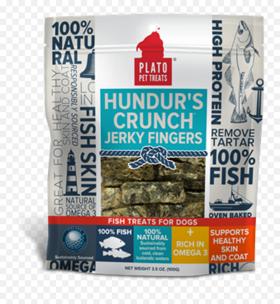 Plato - Hunduru0027s Crunch Jerky Fingers 100g Publication Png,Plato Png