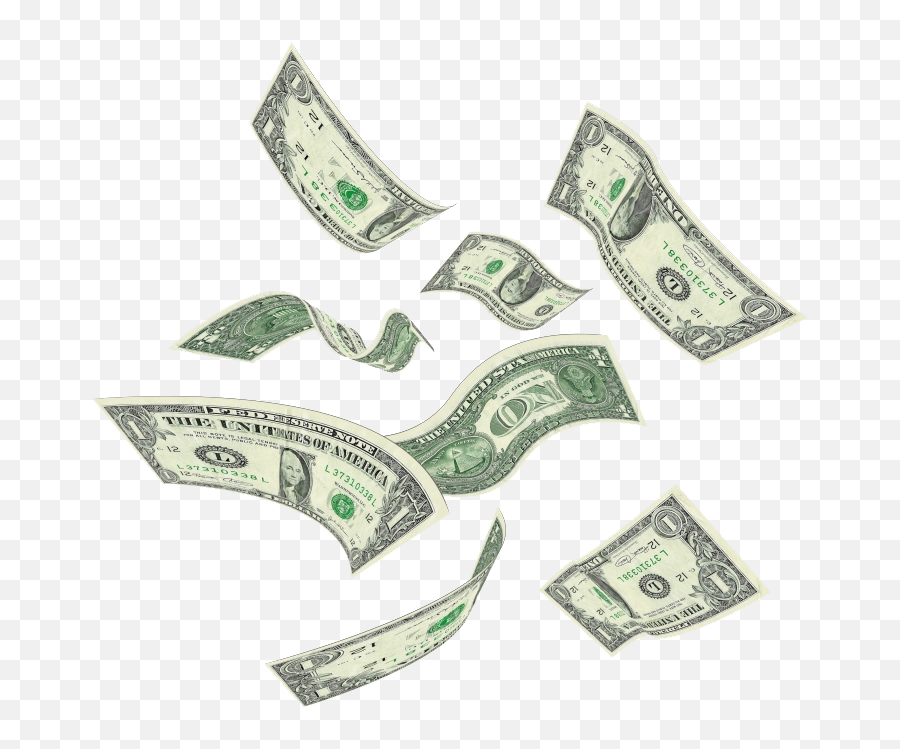 Dollar Png Transparent 4 Image - Flying Money Transparent Background,Dollar Png