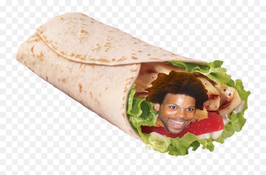 Trihard Wrap - Chicken Cheese And Lettuce Wrap Png,Trihard Transparent