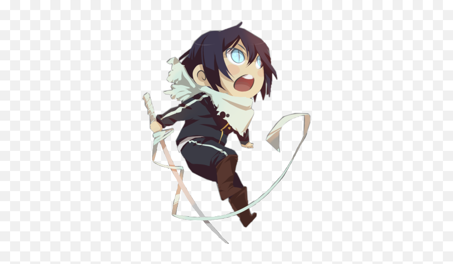 Yato Relic God Yukine Animefreetoedit - Chibi Yato Png,Yato Transparent