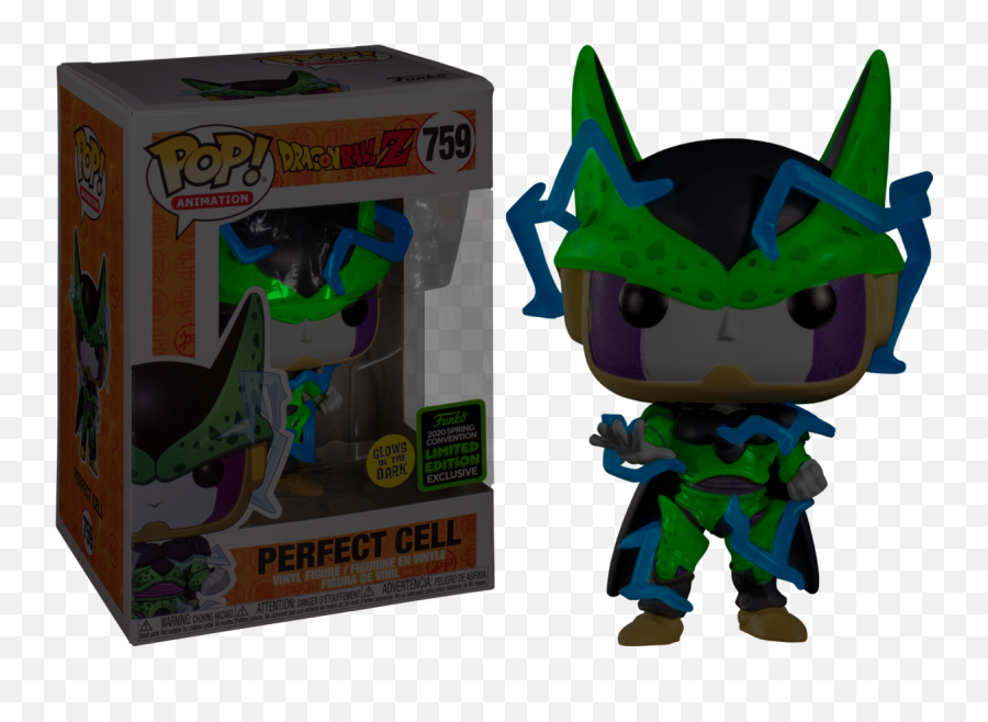 Dragon Ball Z - Perfect Cell Funko Pop Glow In The Dark Png,Perfect Cell Png