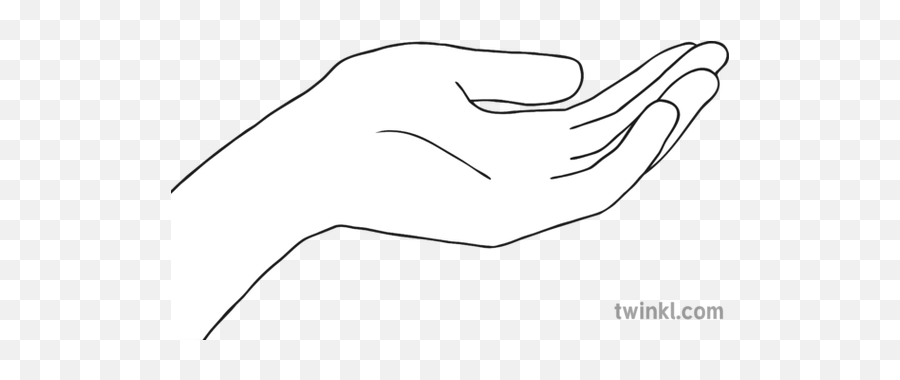 Cupped Hand Black And White Cupped Hand Black And White Clipart Png Cupped Hands Png Free