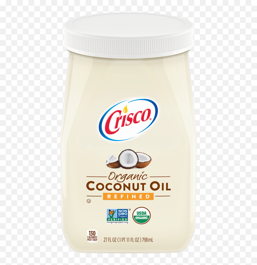 Refined Organic Coconut Oil - Fresh Png,Crisco Logo