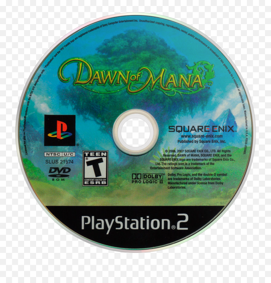 Dawn Of Mana Details - Space Channel 5 Disc Png,Secret Of Mana Icon