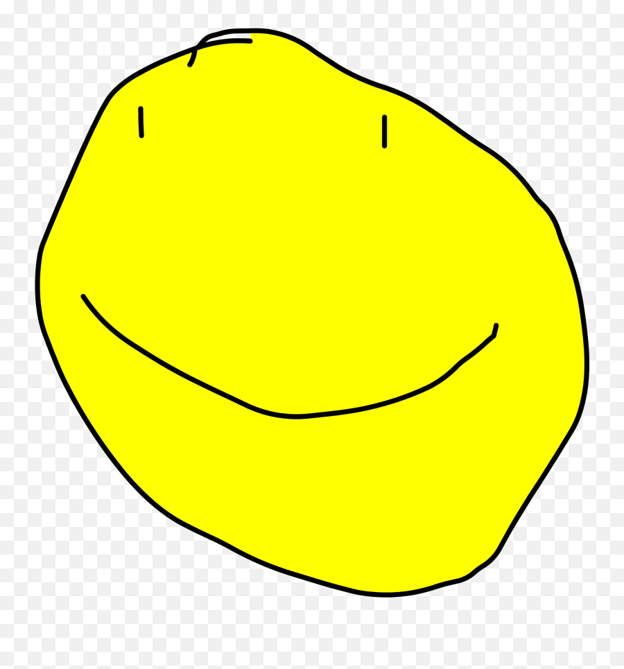 Yellow Face Battle For Dream Island Wiki Fandom - Battle For Dream Island Yellow Face Png,Frowning Happy Face Icon