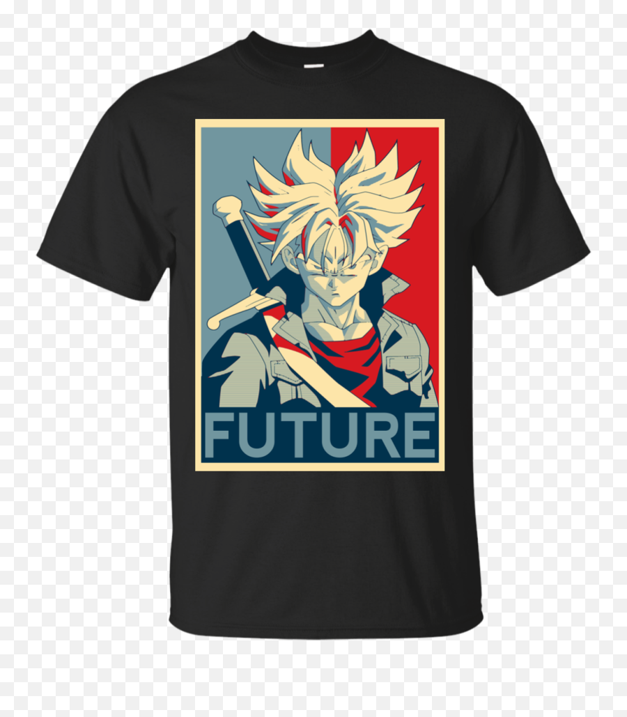 Future Trunks T - Shirt Men Future Trunks Hope Poster Png,Future Trunks Png