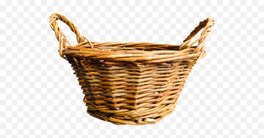 Basket Wicker Isolated - Free Photo On Pixabay Png,Weave Png