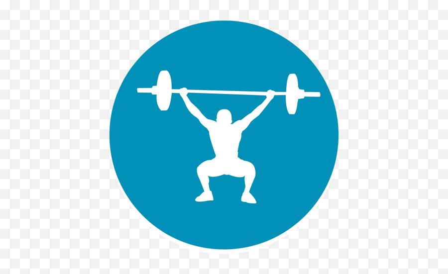 Weightlifting Circle Icon - Transparent Png U0026 Svg Vector File Icono De Levantamiento De Pesas,Olympic Swimming Icon