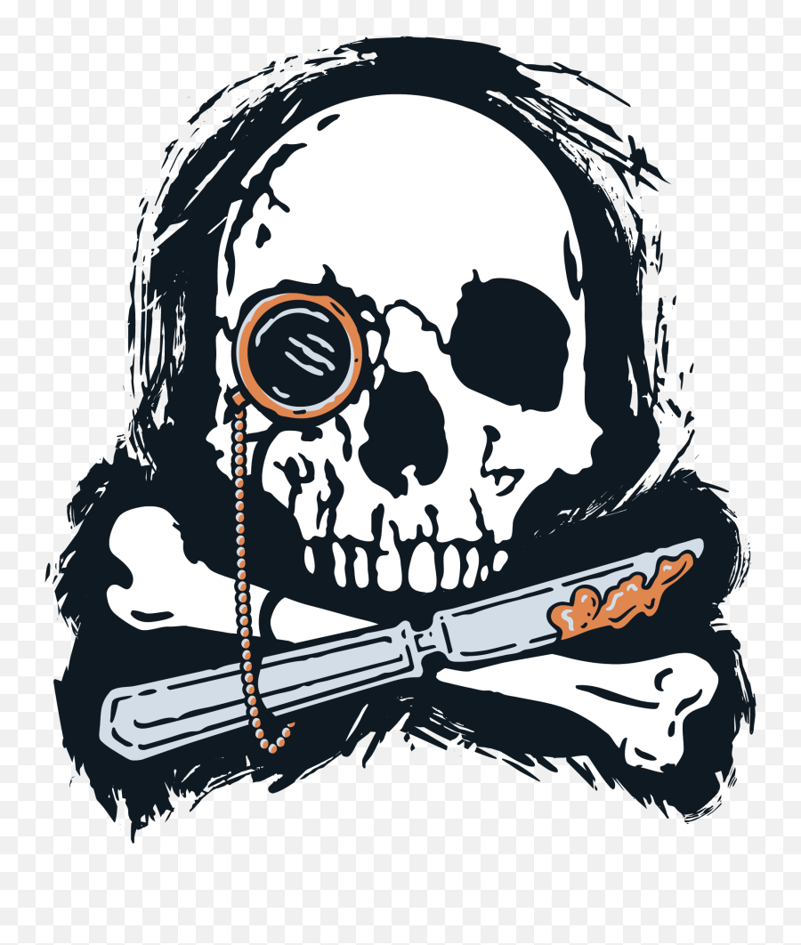 Pb U0026 Death Made By Iron Horse Brewery - Scary Png,Facebook Skull Icon