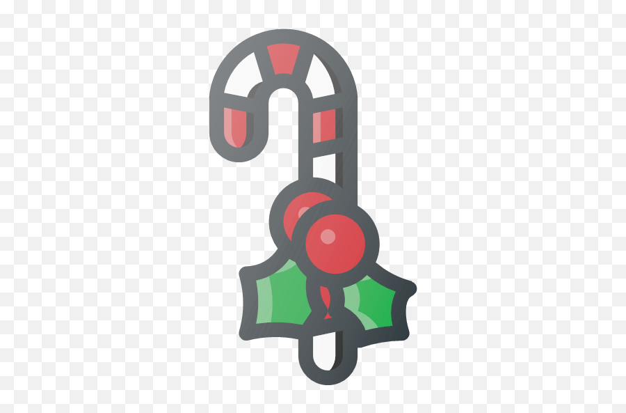 Christmas Mistletoe Stick Sweet Icon - Free Color Christmas Png,Day Night Icon