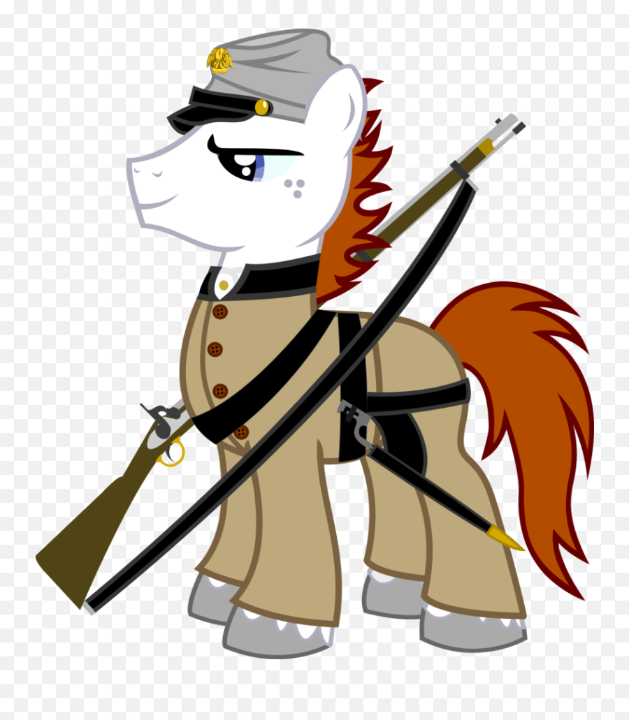 Download Musket Vector Civil War Png Image With No - American Civil War Pony,Musket Png