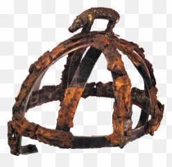 What Is The Origin Of Misconception That Vikings Had - Boar Helmet Sutton Hoo png