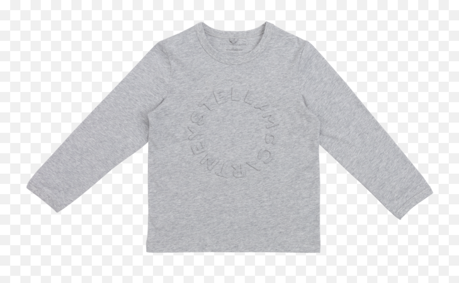 Stella Mccartney Kids - Logo Embossed Cotton Tshirt Long Sleeve Png,Dolce And Gabbana Icon T Shirts