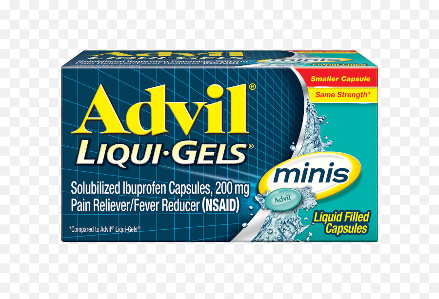 Our Consumer Healthcare Products - Advil Liquid Gel Minis Png,Gsk Icon