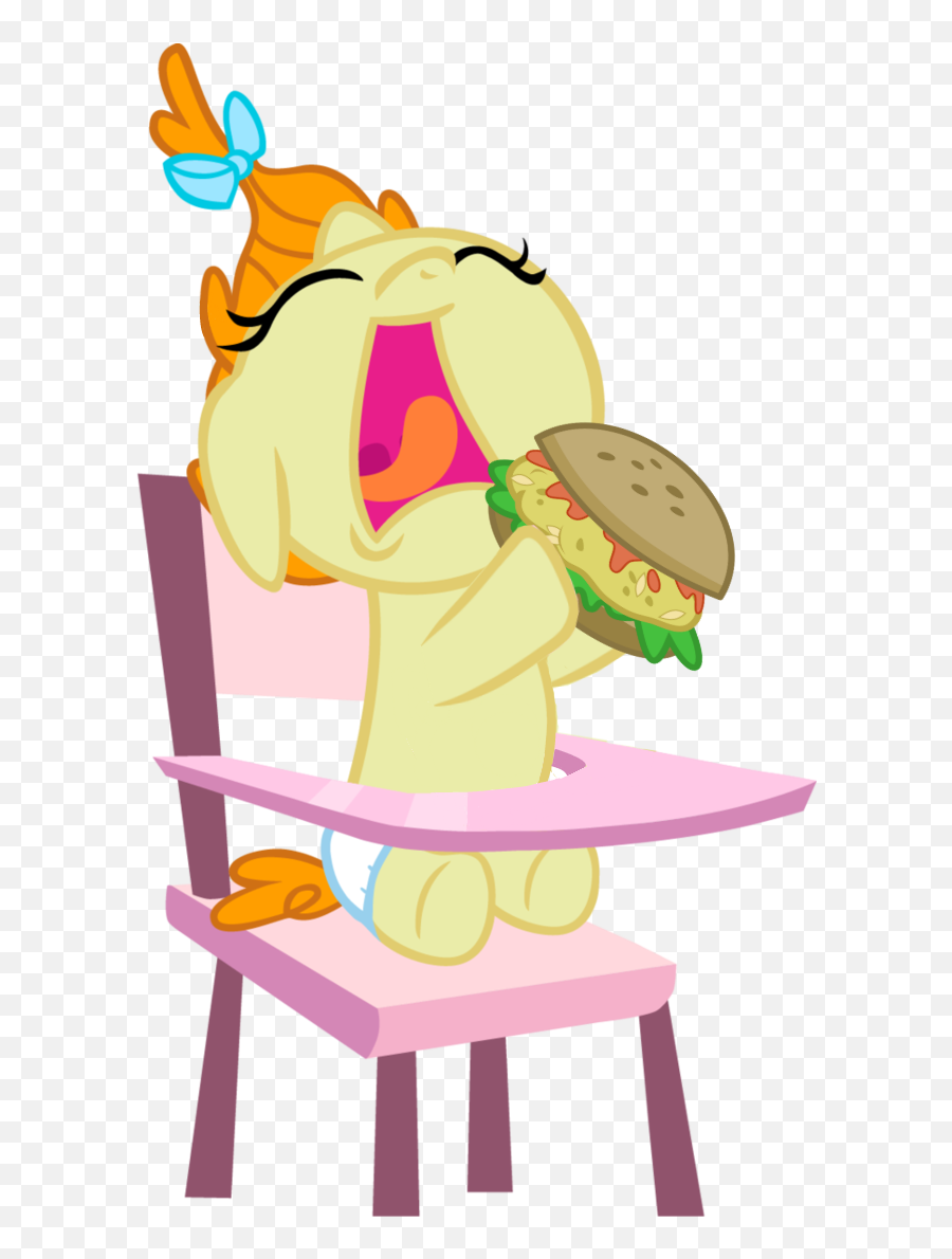 1483581 - Artisttrinimite Baby Baby Pony Burger Cute Mlp Pony Baby Flurry Heart Cry Png,Burger Transparent Background