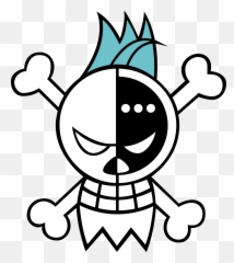 One Piece Logo Franky Custom Pictures - One Piece Franky Jolly Roger Png,One Piece Logo