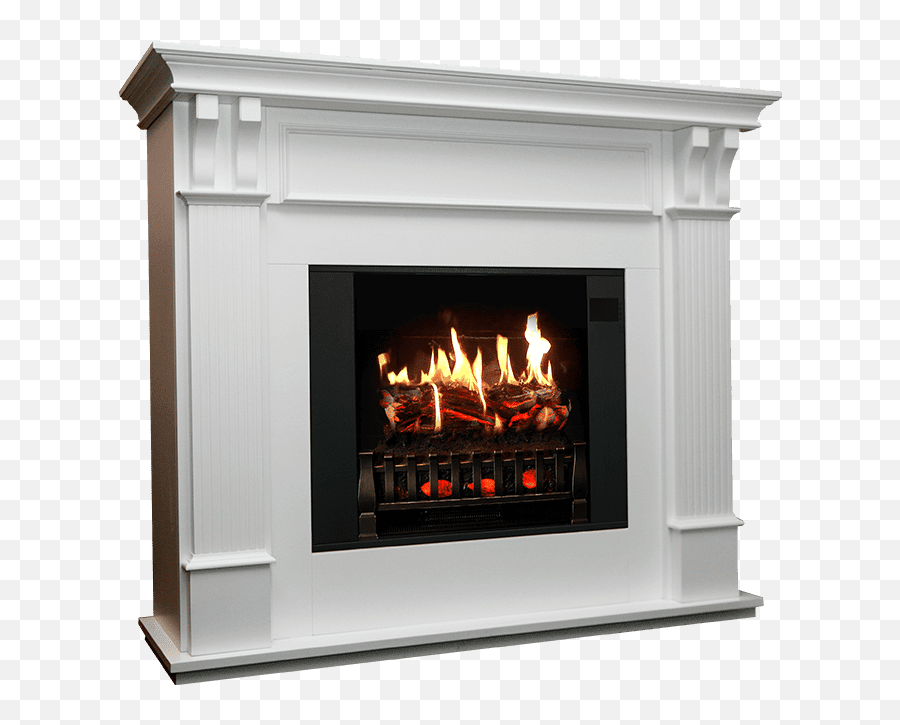 Athena Large White Electric Fireplace Mantel Insert With - Magikflame Electric Fireplace Png,Athena Icon