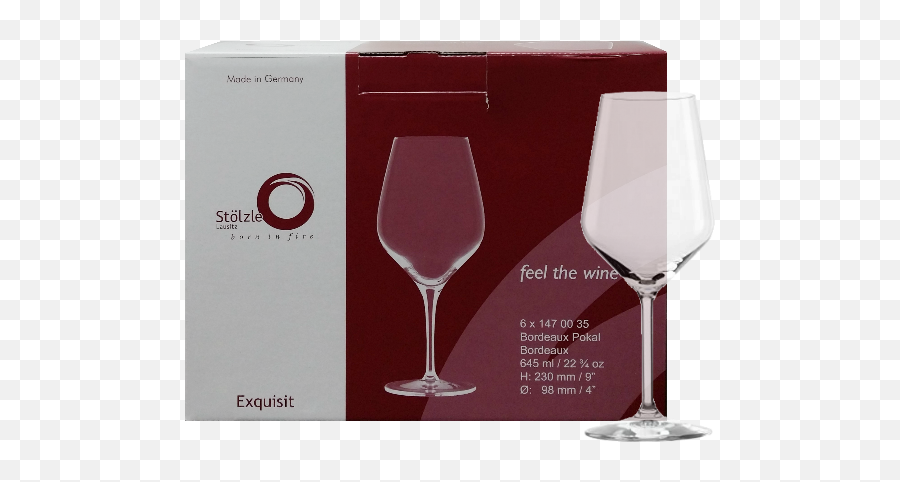 Stölzle Bordeaux Wine Glass - Champagne Stemware Png,Wine Glass Transparent