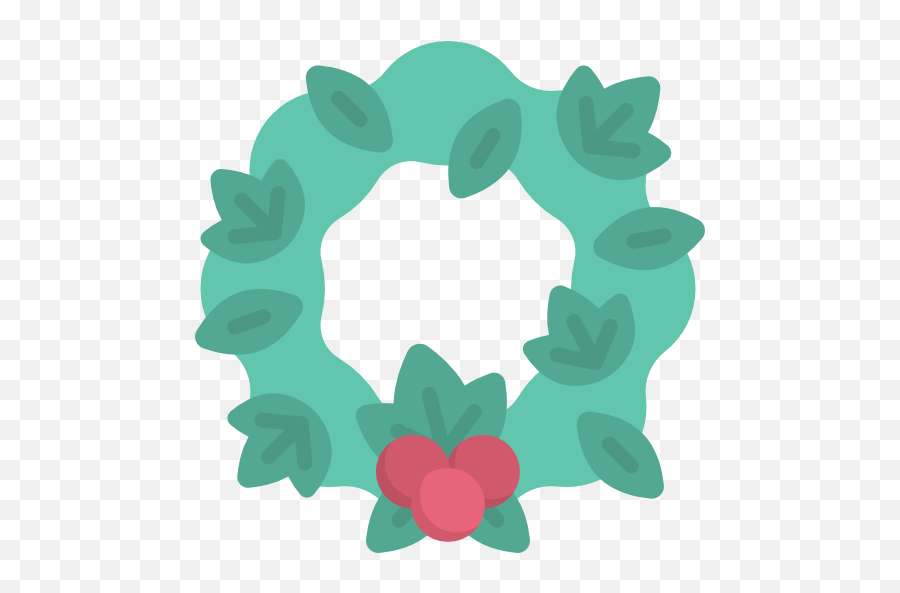 Christmas Wreath - Free Christmas Icons Decorative Png,Christmas Wreath Icon