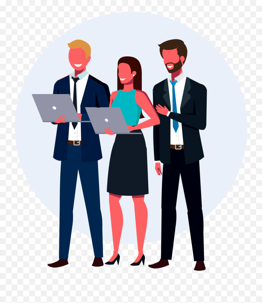 Three Business People - Free Vector Images For Commercial Use Professional Organization Png,Business Icon Vector