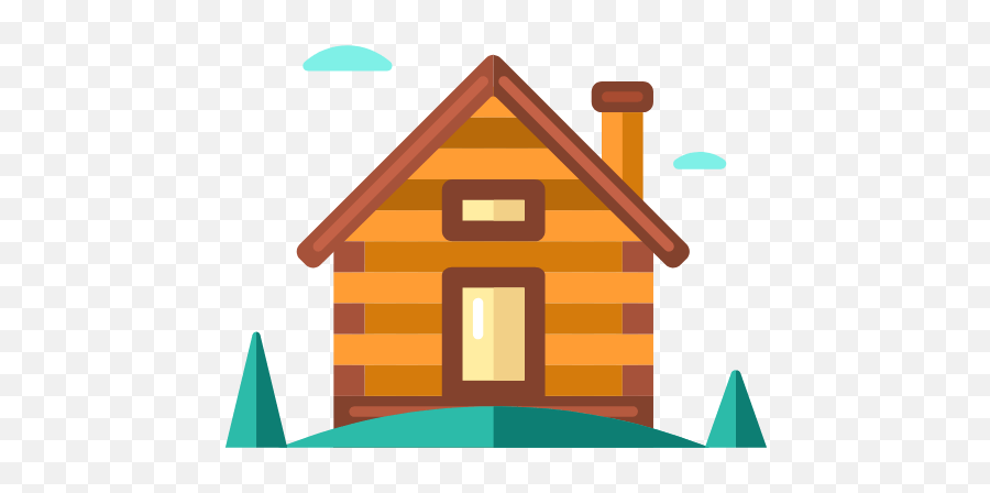 Volunteer U2013 Camp Latgawa - Flat Cabin Vector Png,Gambar Icon Rumah