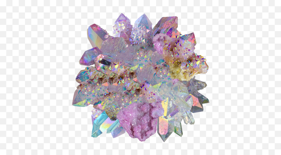 Pale Grunge Dark Aesthetic Crystals And Gemstones - Fairy Quartz Png,Gemstone Png
