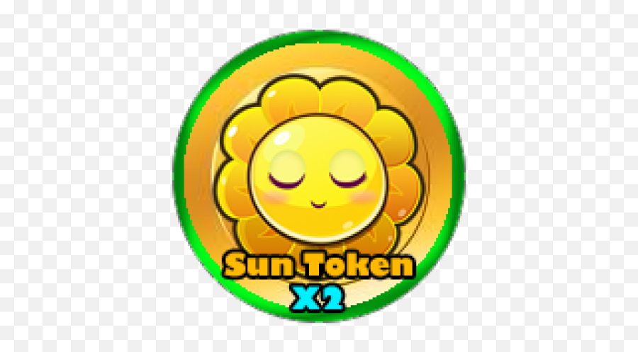 Sun Token X2 Obby 2 - Roblox Happy Png,Happy Sun Icon