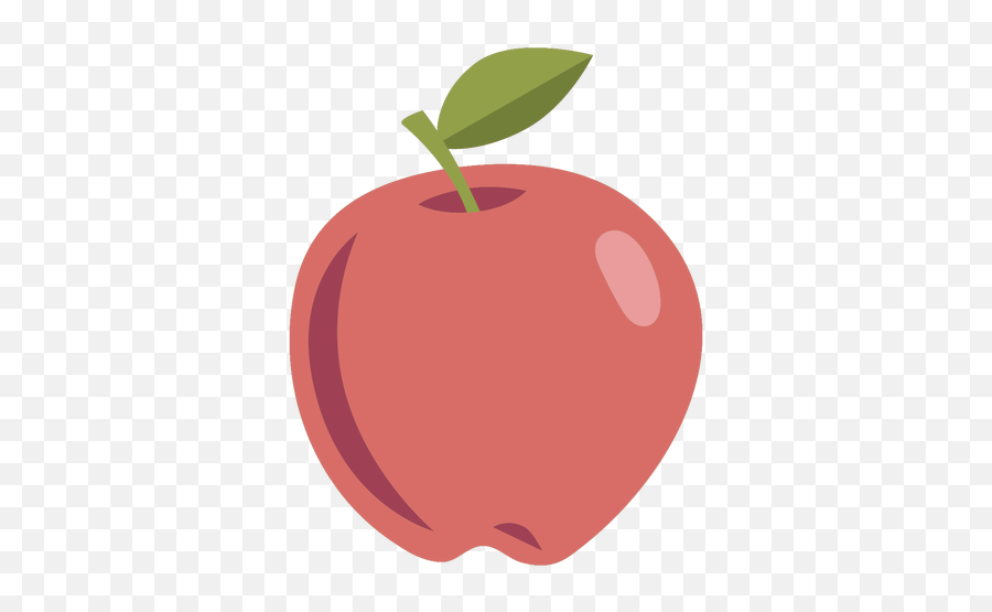 Apple Semi Flat Transparent Png U0026 Svg Vector - Superfood,Red Apple Icon