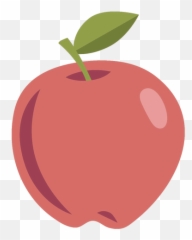Apple Semi Flat Transparent Png U0026 Svg Vector - Superfood