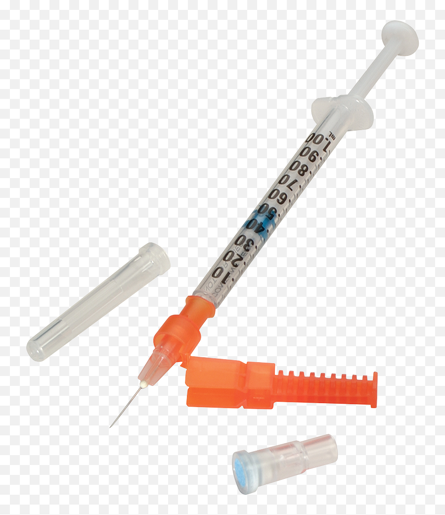 Syringe Needle Drawing - Heparin Needle Png,Syringe Transparent Background