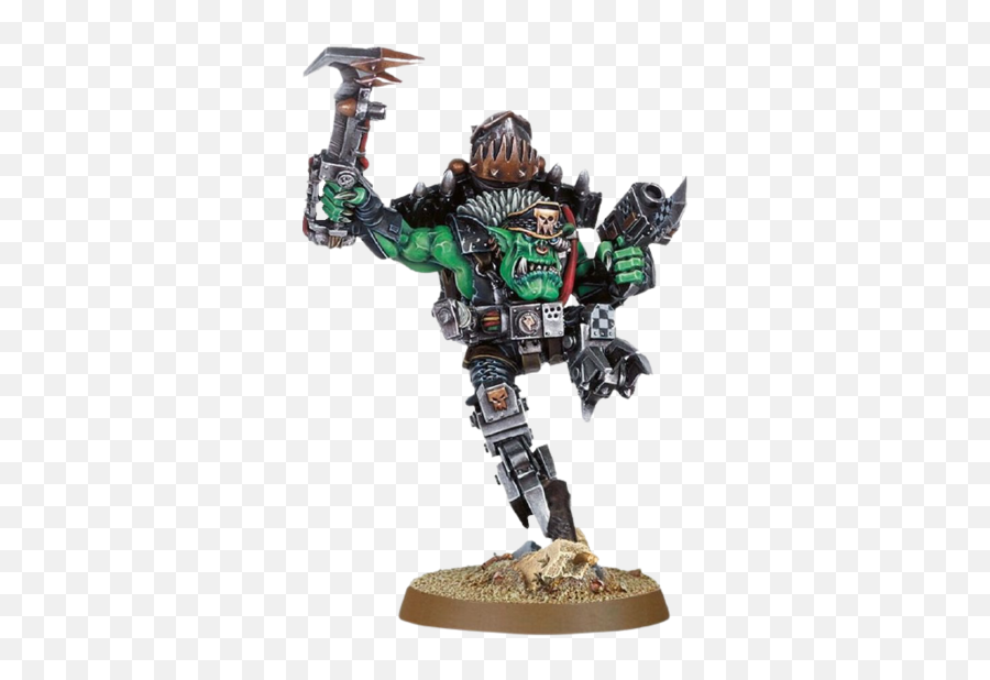 Warhammer 40000 Orks Characters - Tv Tropes Ork Boss Zagstruk Png,Icon Field Armor Chukka Boot