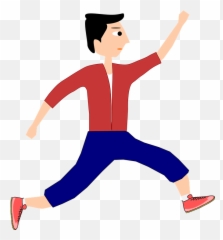 Running Man Clipart Png 8 Image - Running Man Cartoon Png,Man Clipart Png